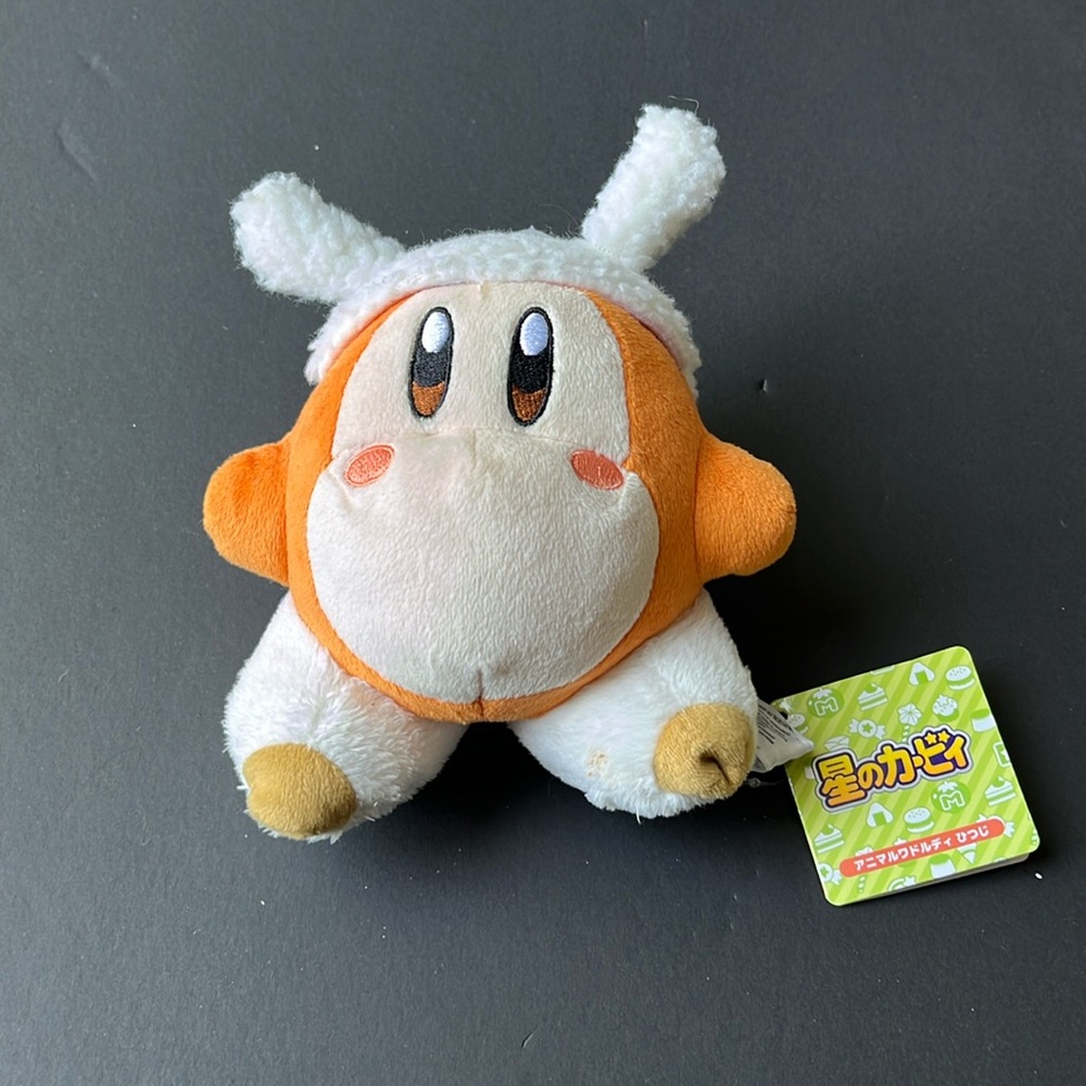 Official WADDLE DEE SHEEP Kirby 6 in. Plush San-Ei (All Star Collection)